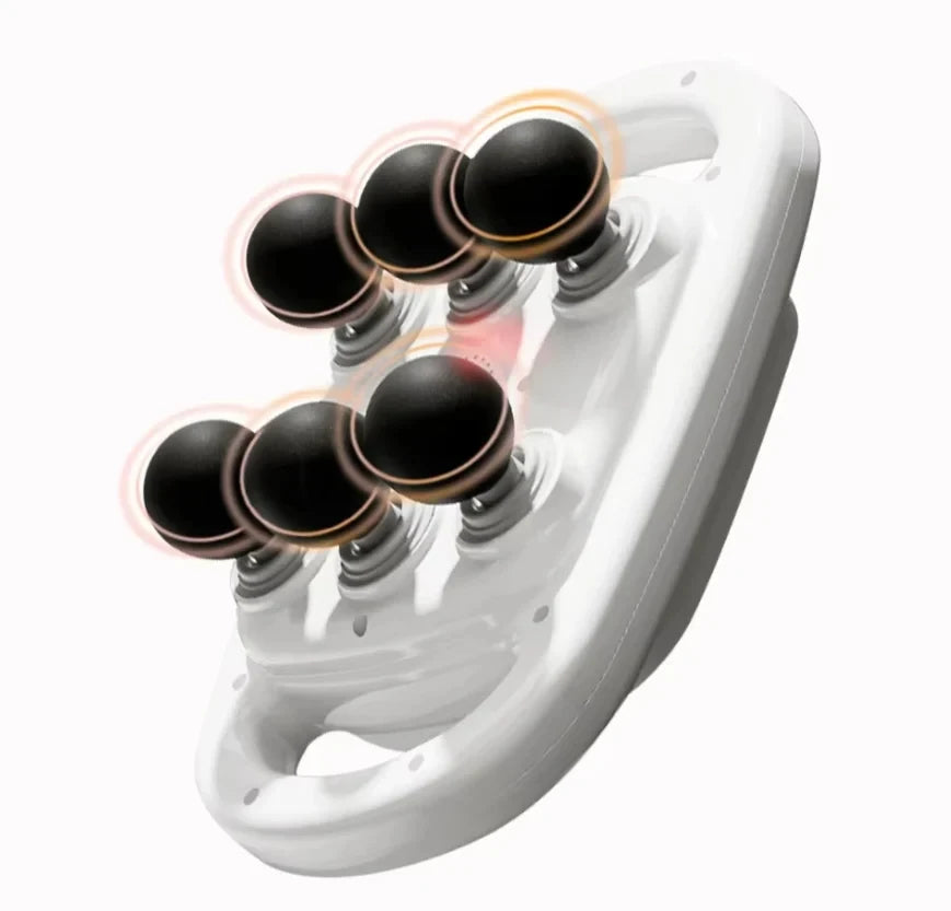 6-Head Deep Tissue Massage Gun – Handheld Muscle Massager for Back, Neck & Full Body Relief