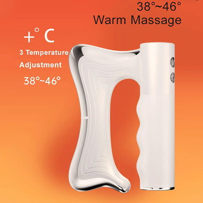 2025 Electric Fascia Knife Vibration Body Massager – Hyperblade NMES Tool for Muscle Relaxation & Body Lifting