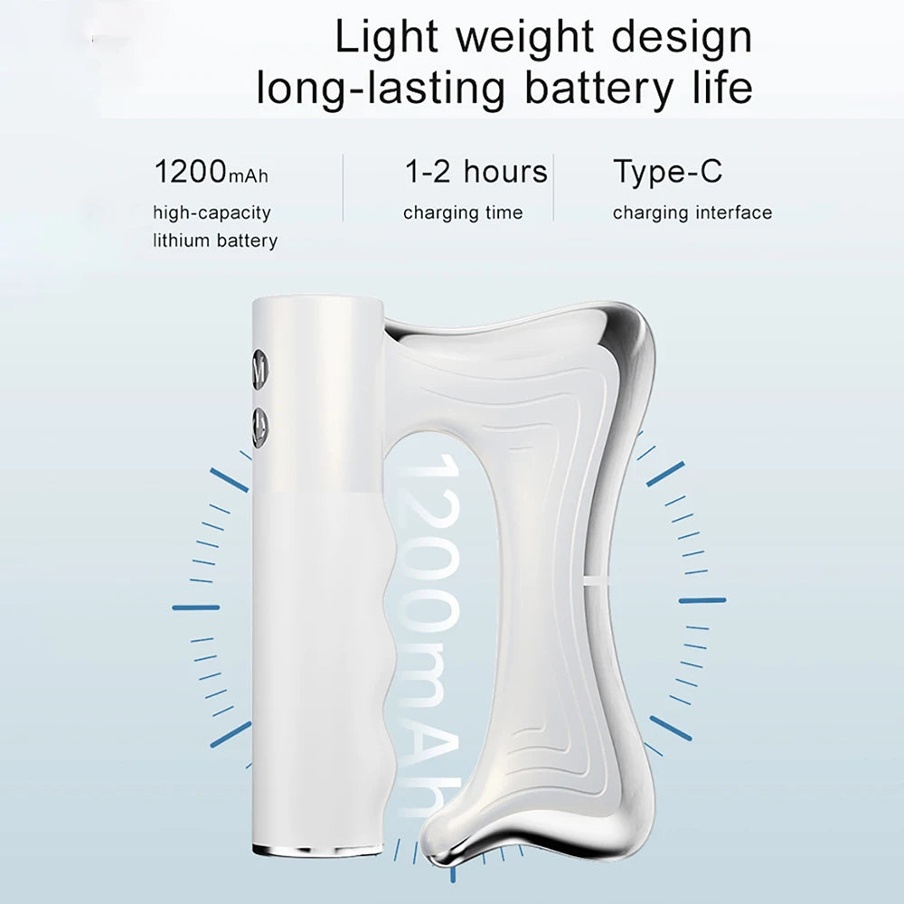 2025 Electric Fascia Knife Vibration Body Massager – Hyperblade NMES Tool for Muscle Relaxation & Body Lifting